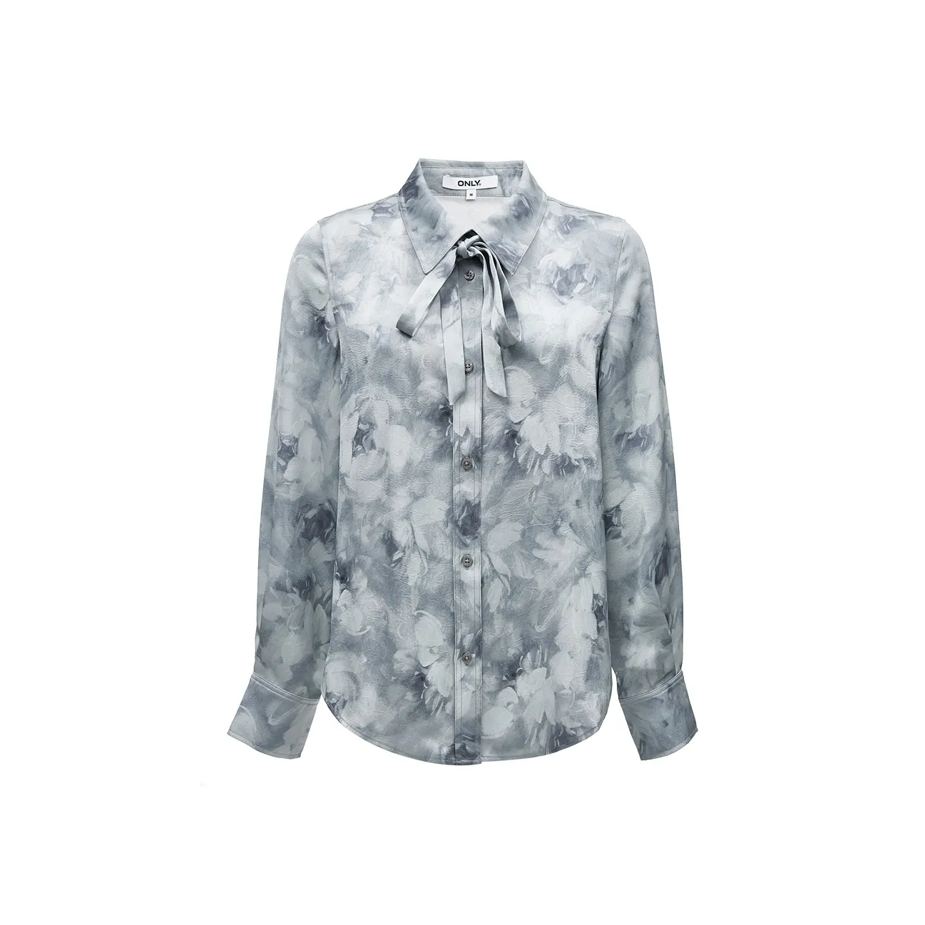 ONLY Рубашка Женская KAMA С принтом Серый и Черный