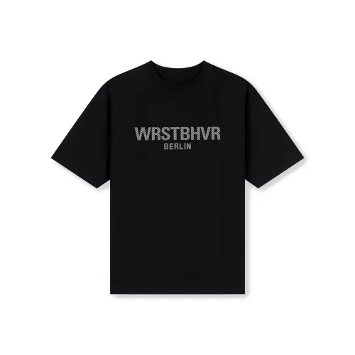 WRSTBHVR PIONEER Черная унисекс футболка