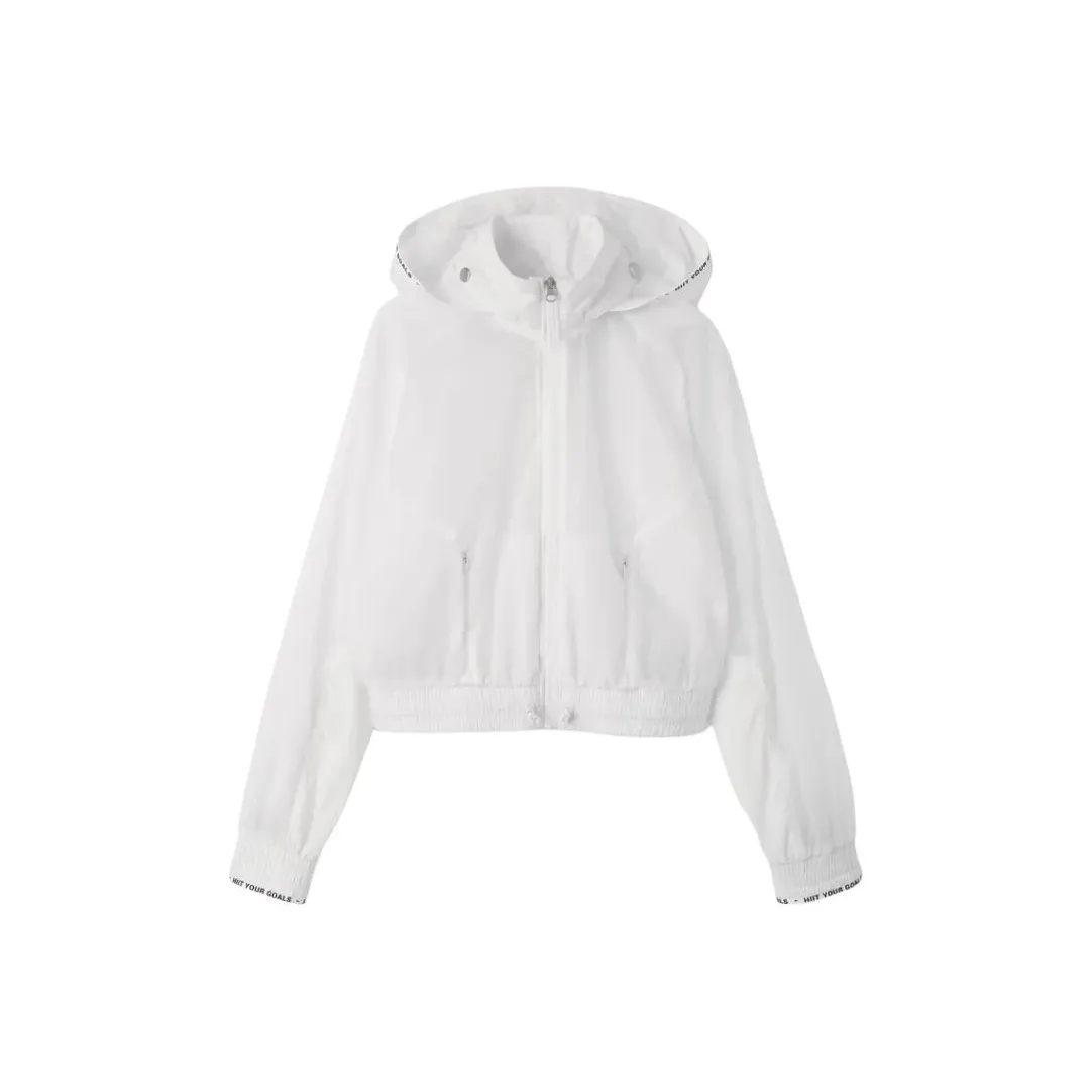 DECATHLON Куртки Пальто Женские Прозрачный Белый