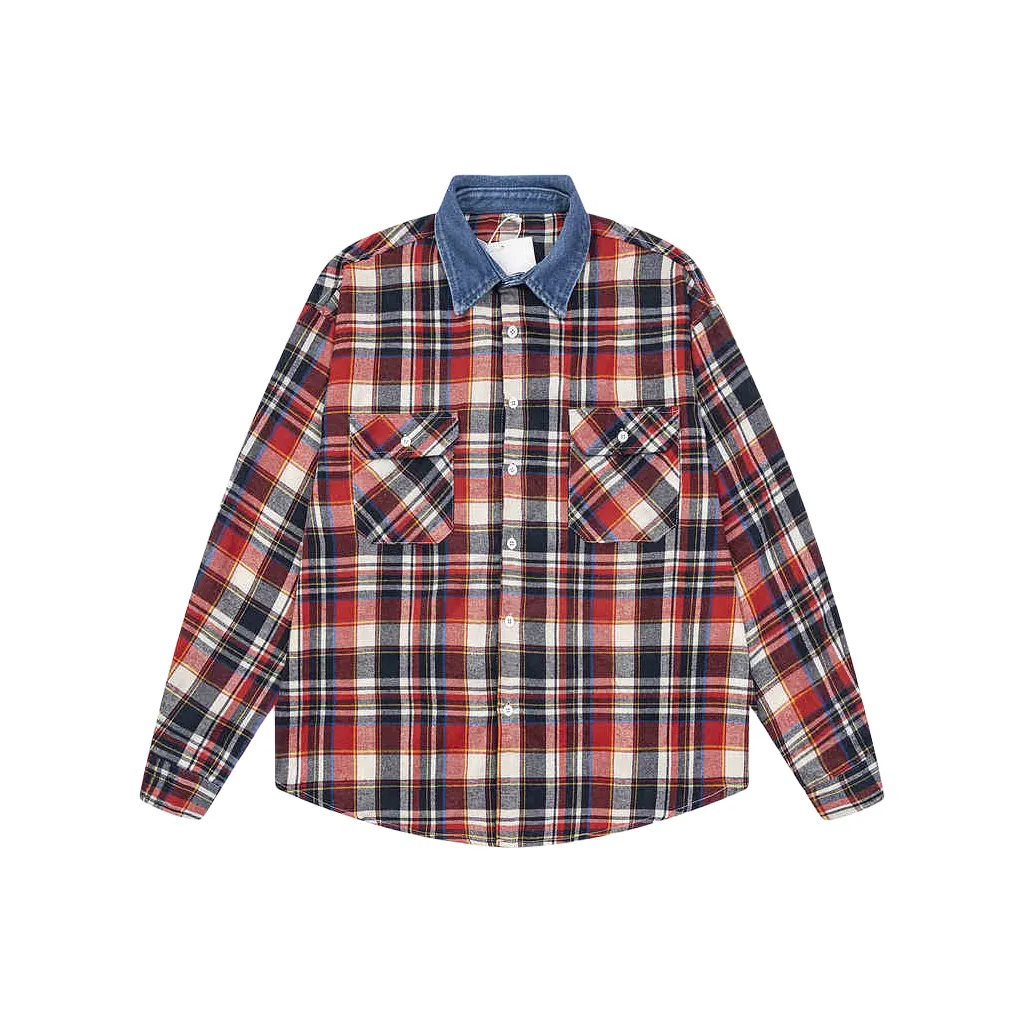 DanerWang Красные Женские Рубашки