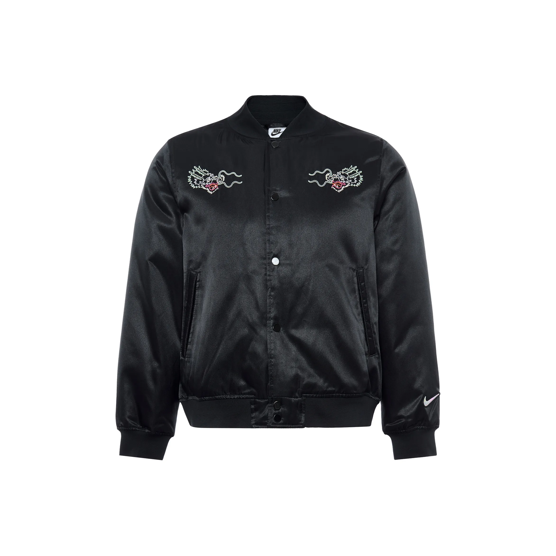 Nike Dragon New Year's Collection FW23 Jackets Coats Women's Black