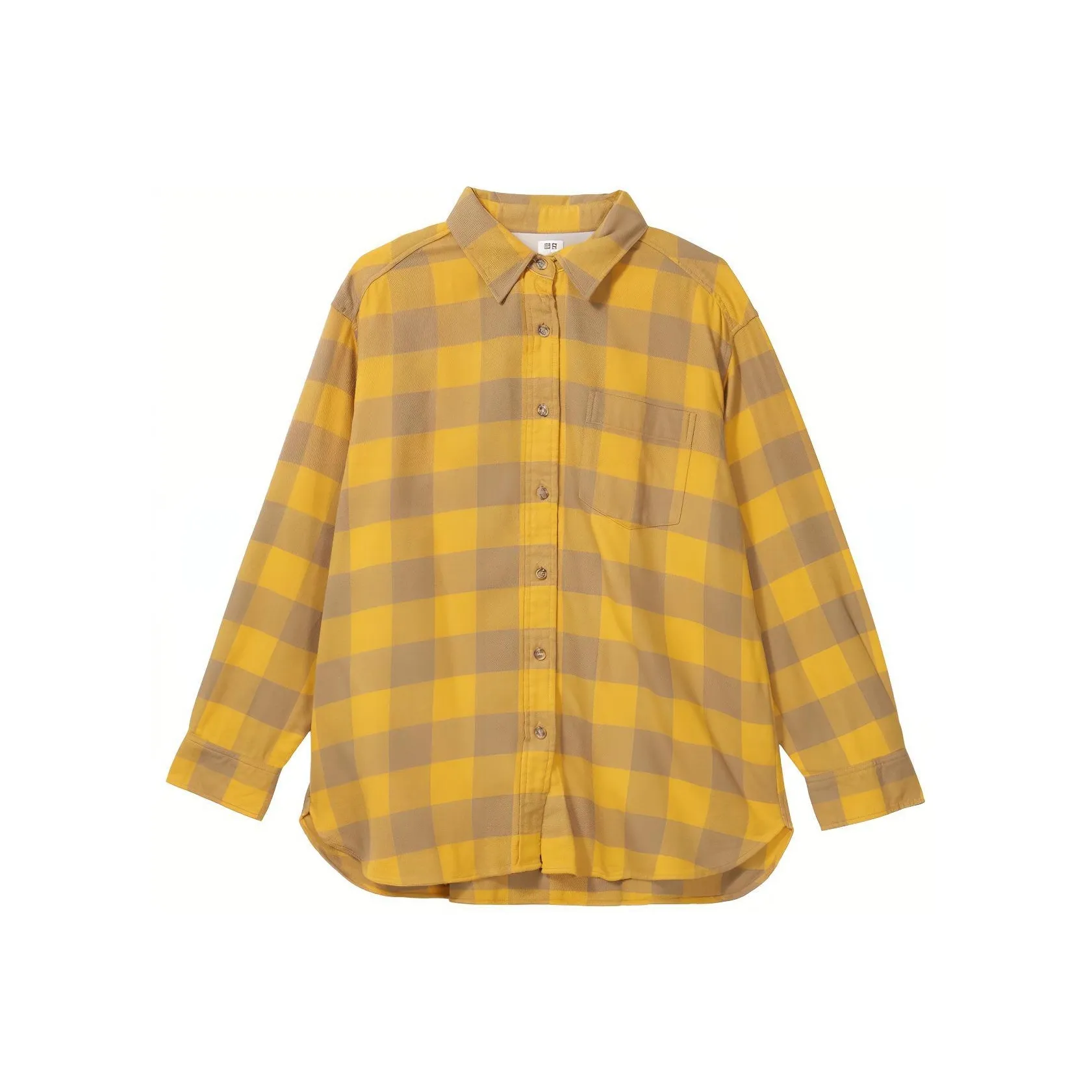 UNIQLO Светло-желтые Женские Рубашки