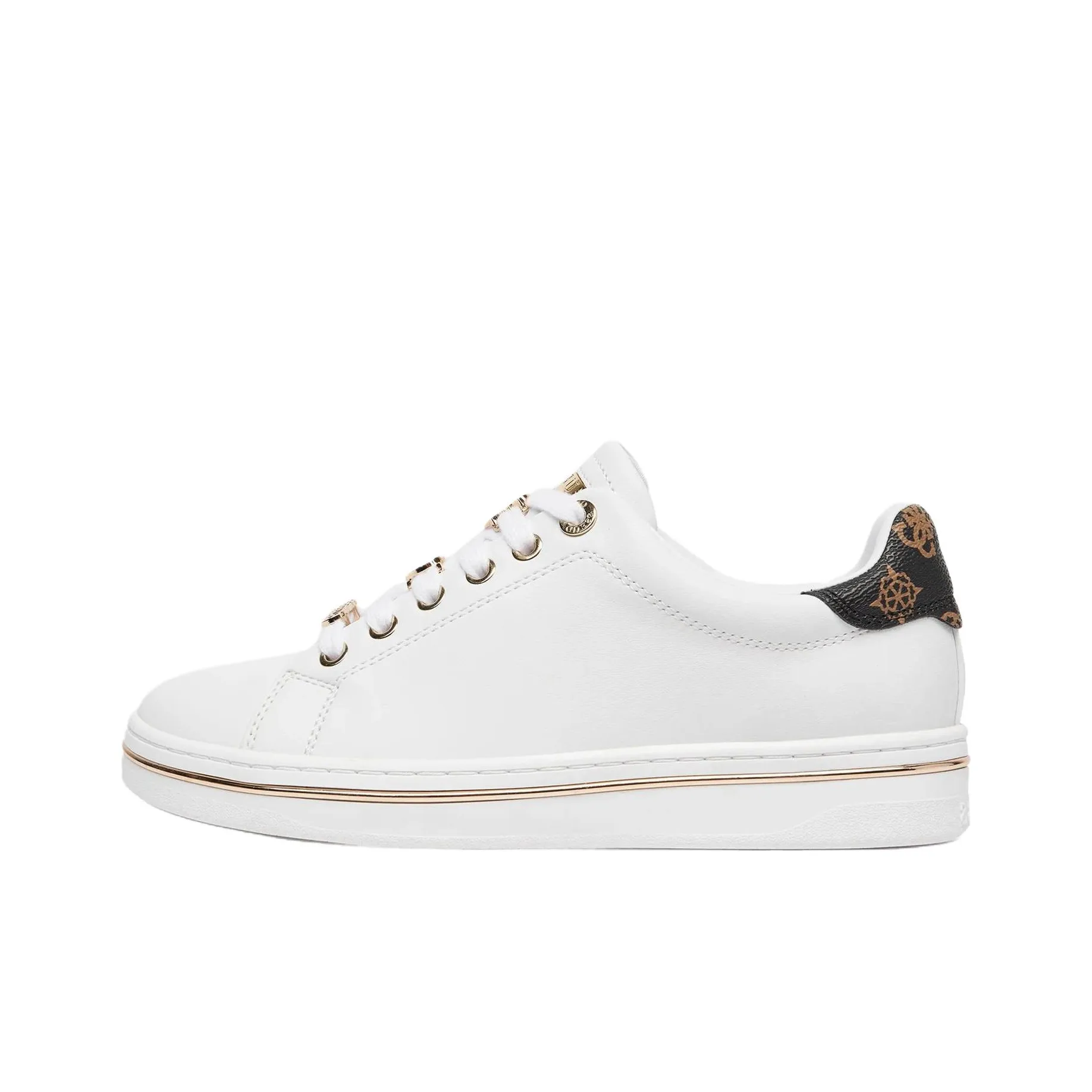 GUESS Low Top Skateboard Shoes Women's White