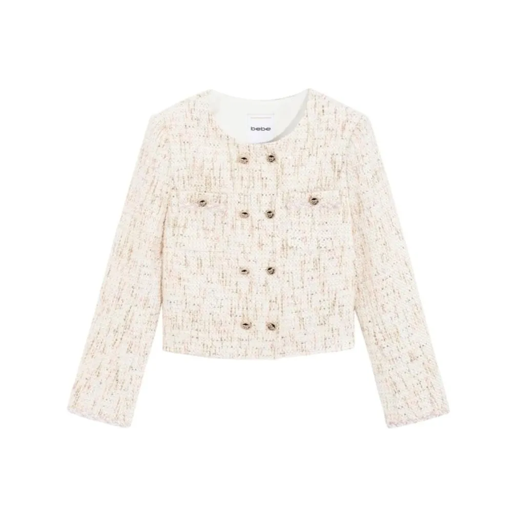 Bebe FW24 Jackets Coats Women's Light Pink