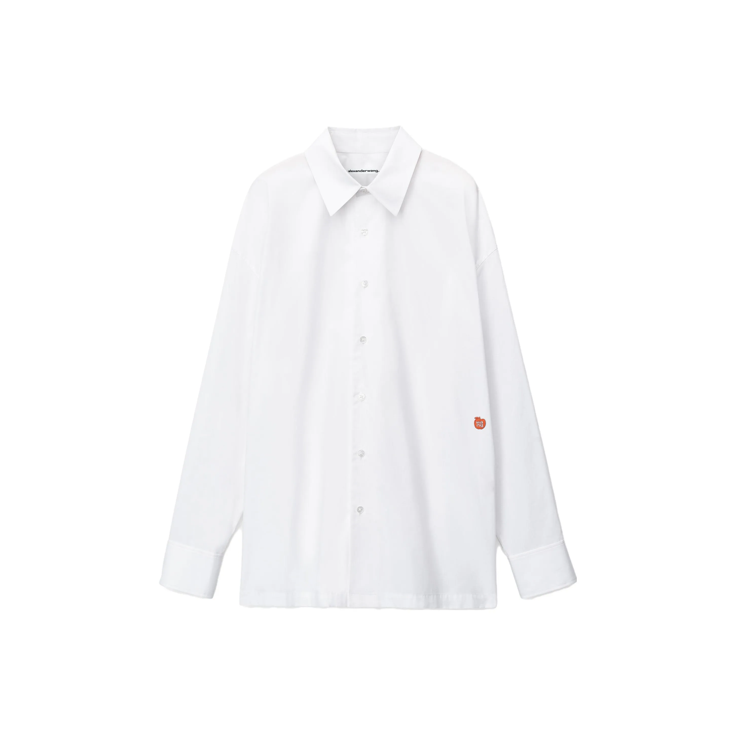 Alexander Wang SS24 Рубашка Женская Белая