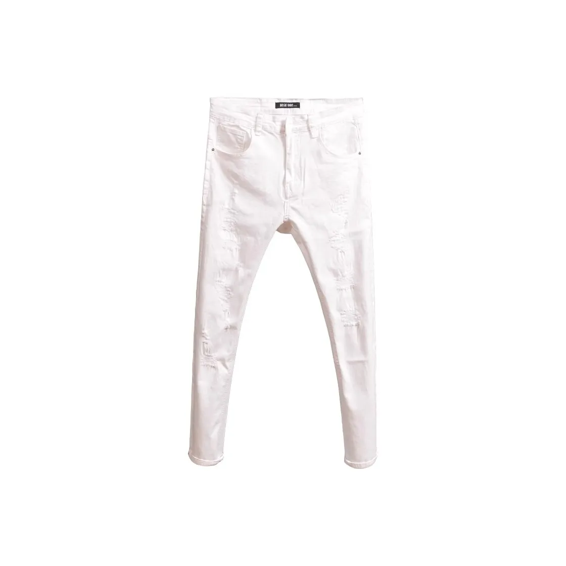 JIKENDI Белый Мужской Джинсы