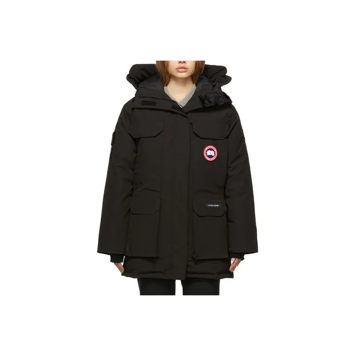Canada Goose Women's Expedition Heritage Parka Jacket Classic Fit Navy