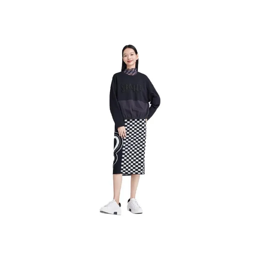JZ. ANNAKRO Sweatshirts Women's Plain Black