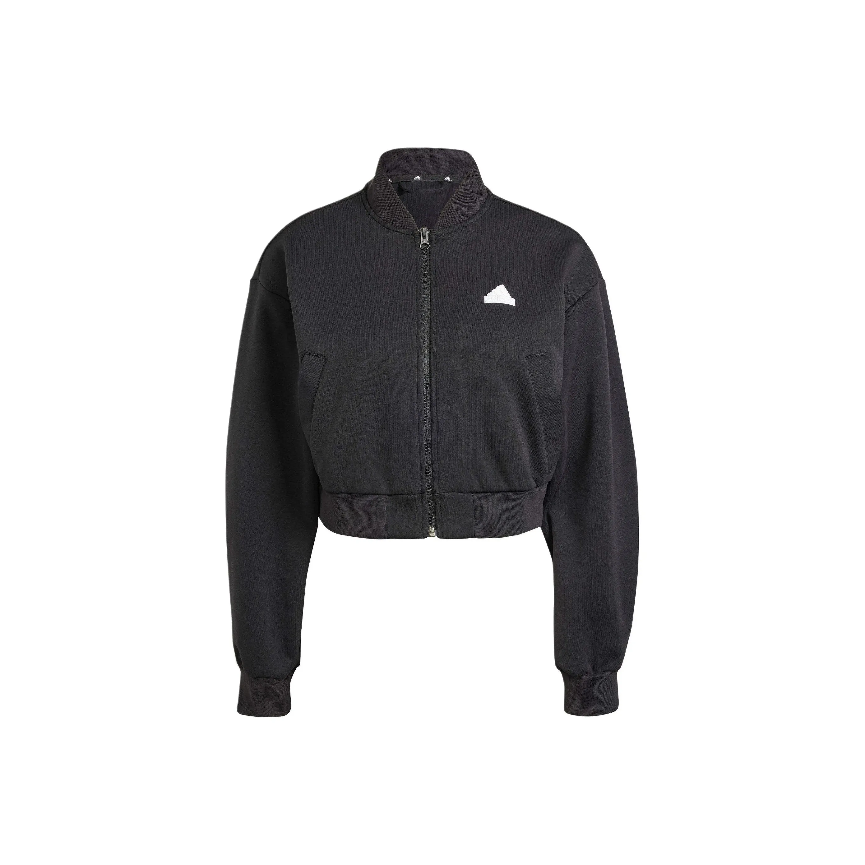 Adidas Future Icons 3 Stripes Bomber Jacket Jackets & Coats Women's Black