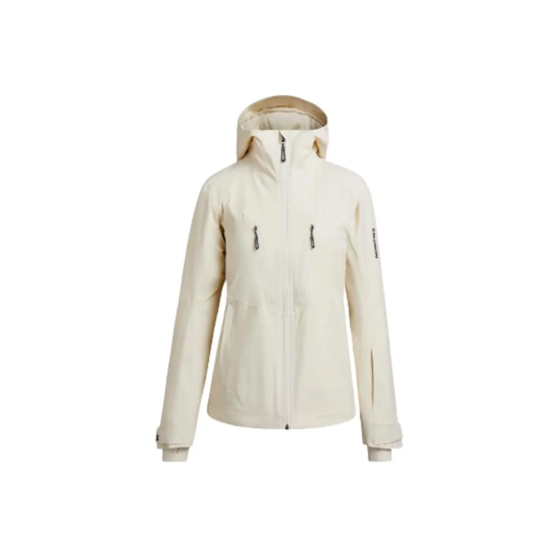 SALOMON BRILLIANT Jackets & Coats Women's Gardenia White