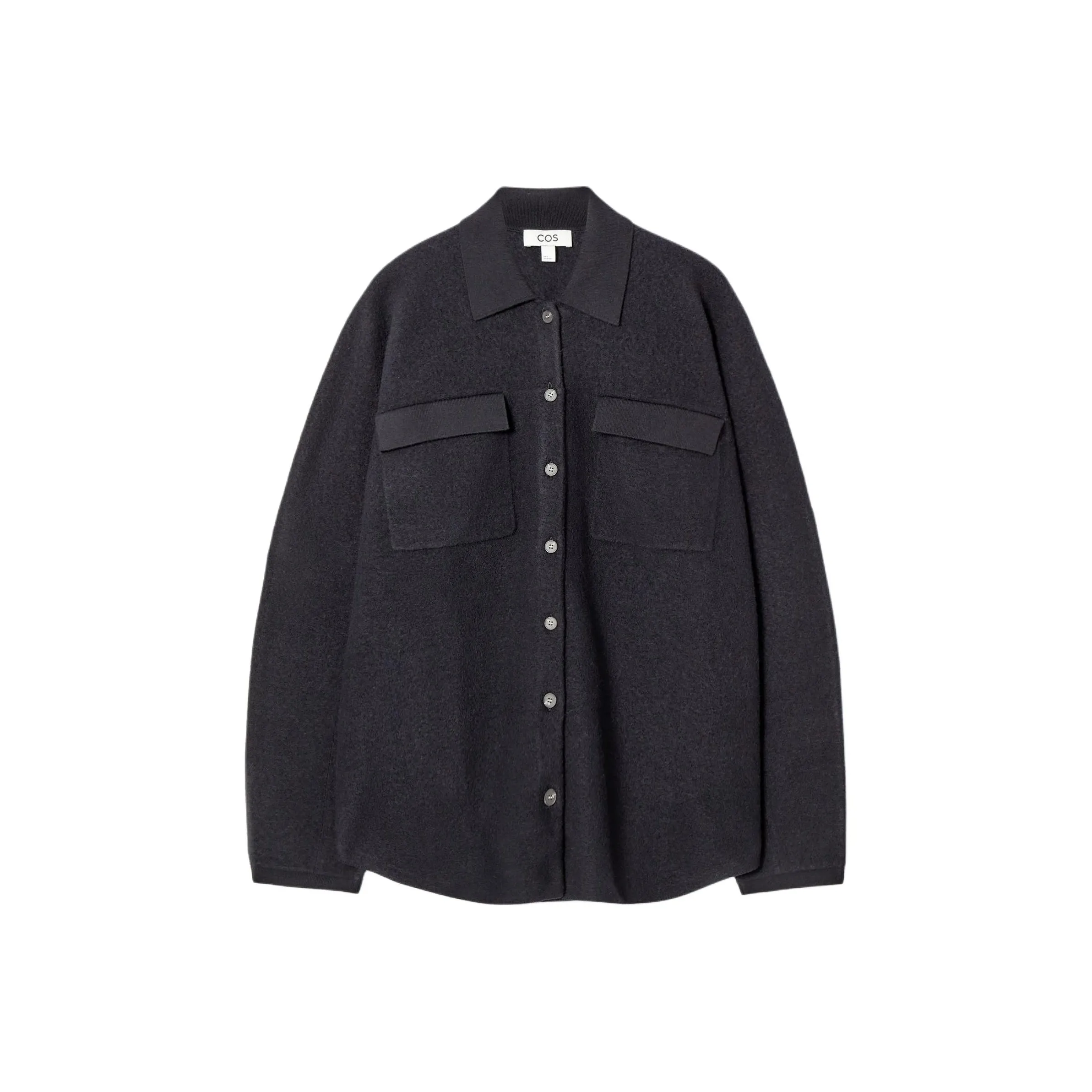 COS Куртки Пальто Женские Темно-синий