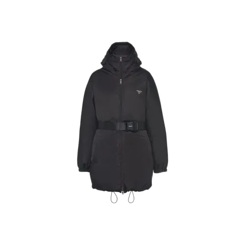 PRADA Черные Женские Пуховики