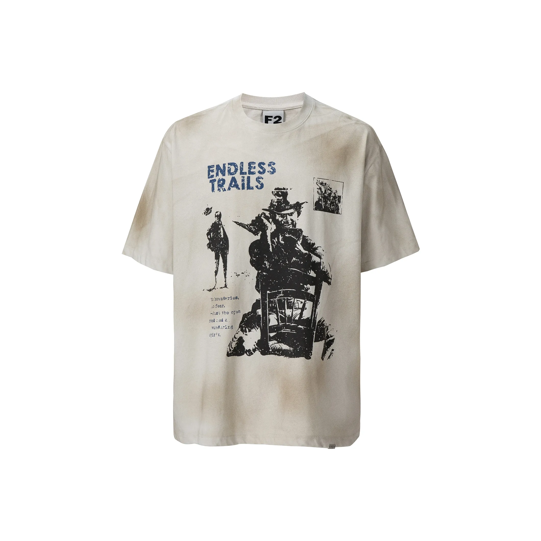 FIRE 2 COLD EGO T-Shirt Унисекс Light Beige