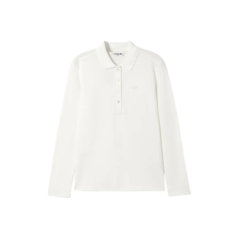 Поло LACOSTE Collaboration Женское Белое