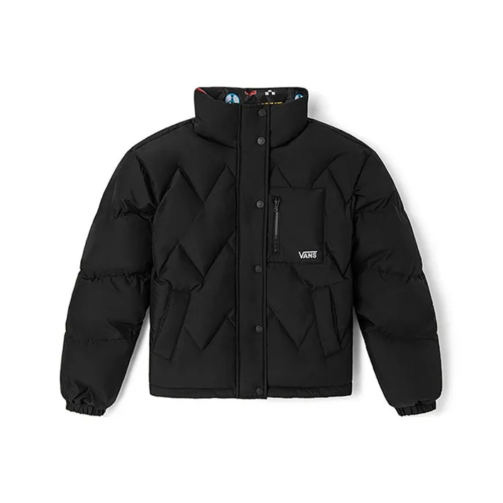 VANS Пуховик Зимний Женский Черный