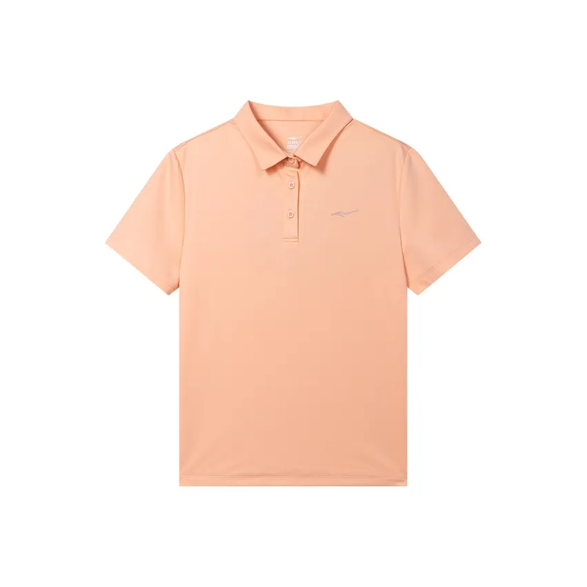 Erke Поло Женское Кремово-оранжевое