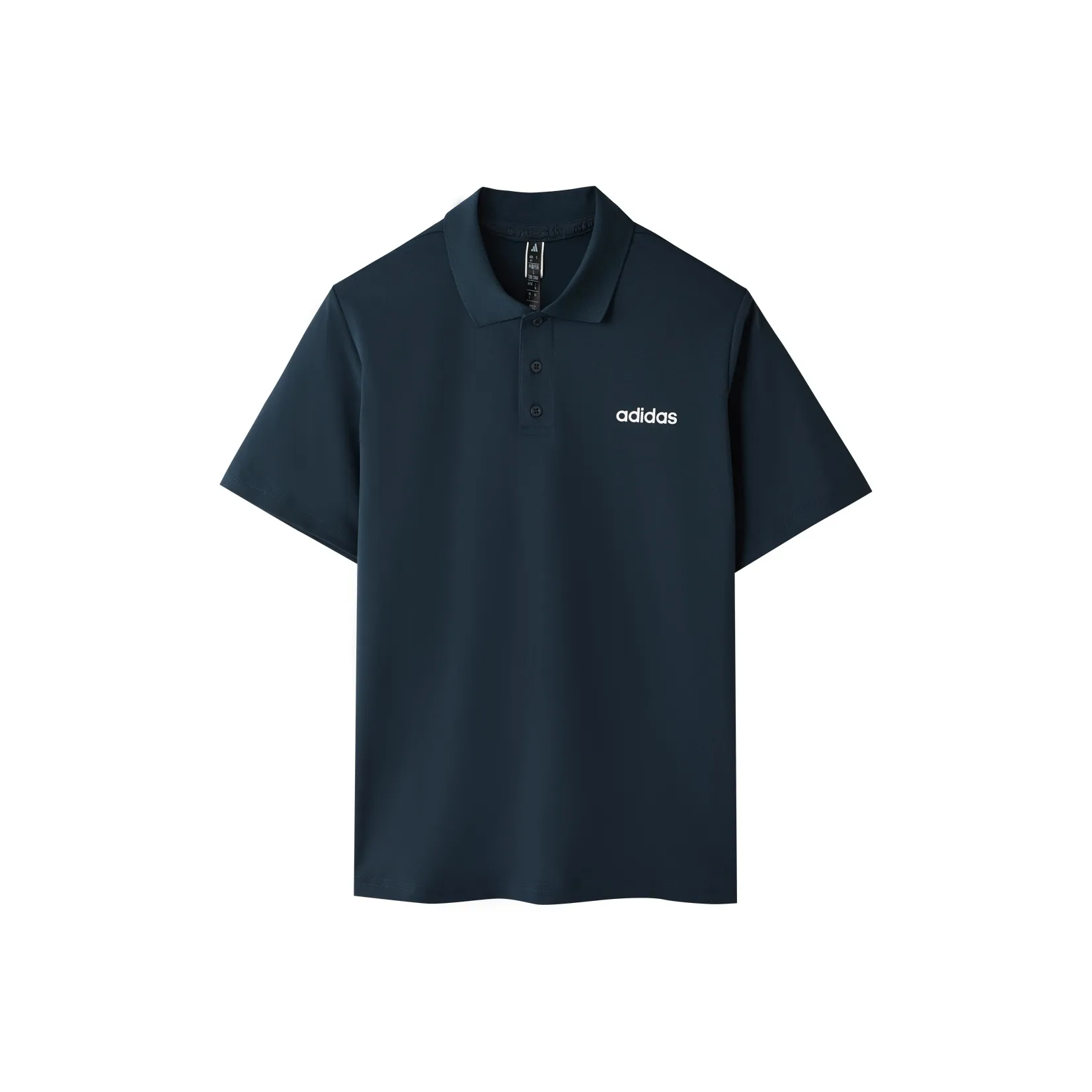 Adidas Поло Мужское Темно-синий