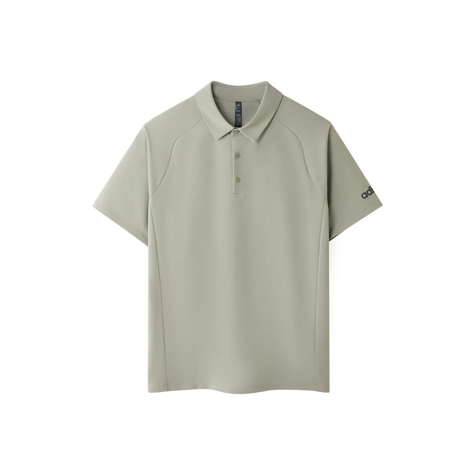 Adidas Sportlife Поло Мужское Серый Зеленый