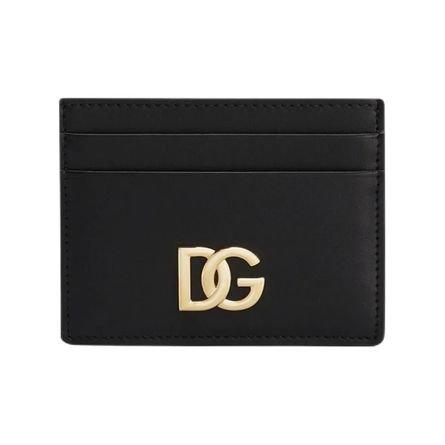 dolce ballerina & Gabbana Classic Logo Plaque Cardholder
