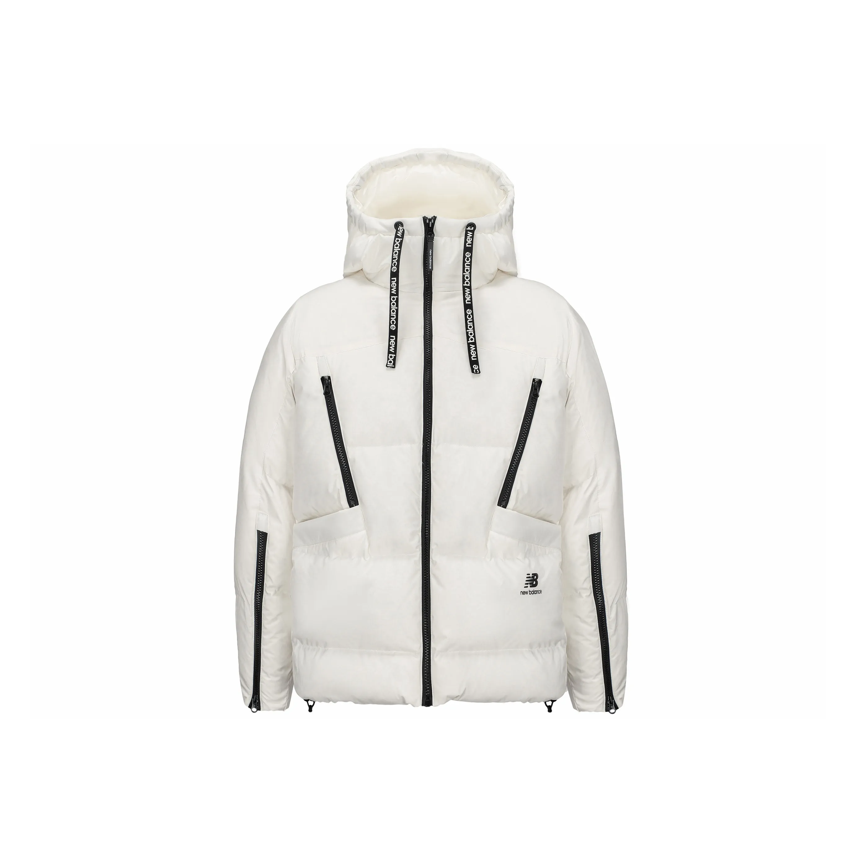 New Balance Сливочный Женские Пуховики
