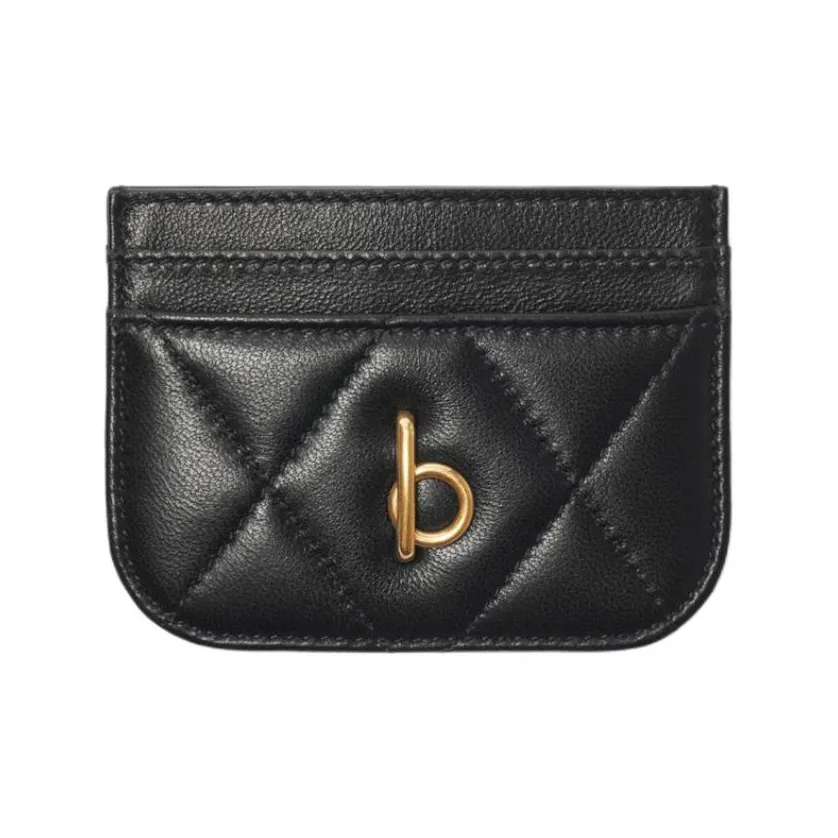 Burberry Rocking Horse Lambskin Men's Black