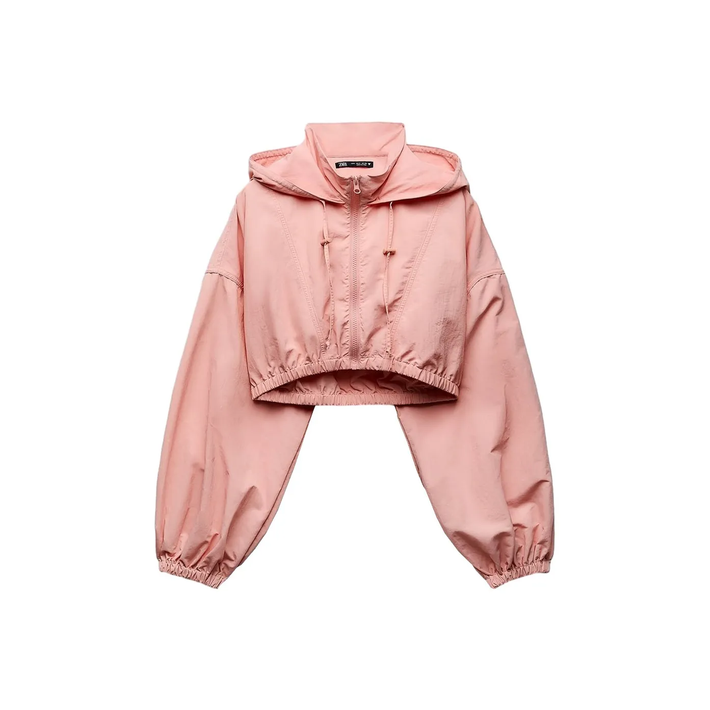 ZARA Jackets Coats Women's Rose Red