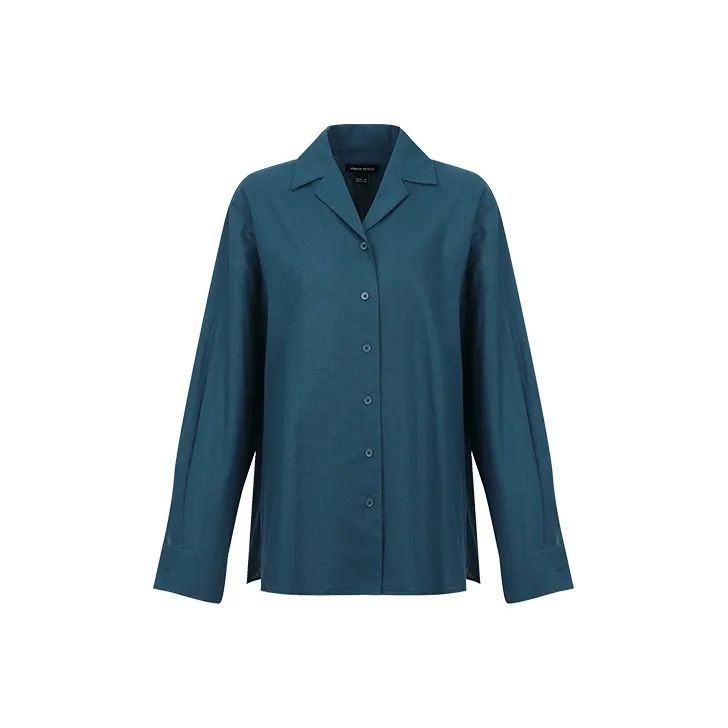URBAN REVIVO Shirts Women's Light Sky Blue