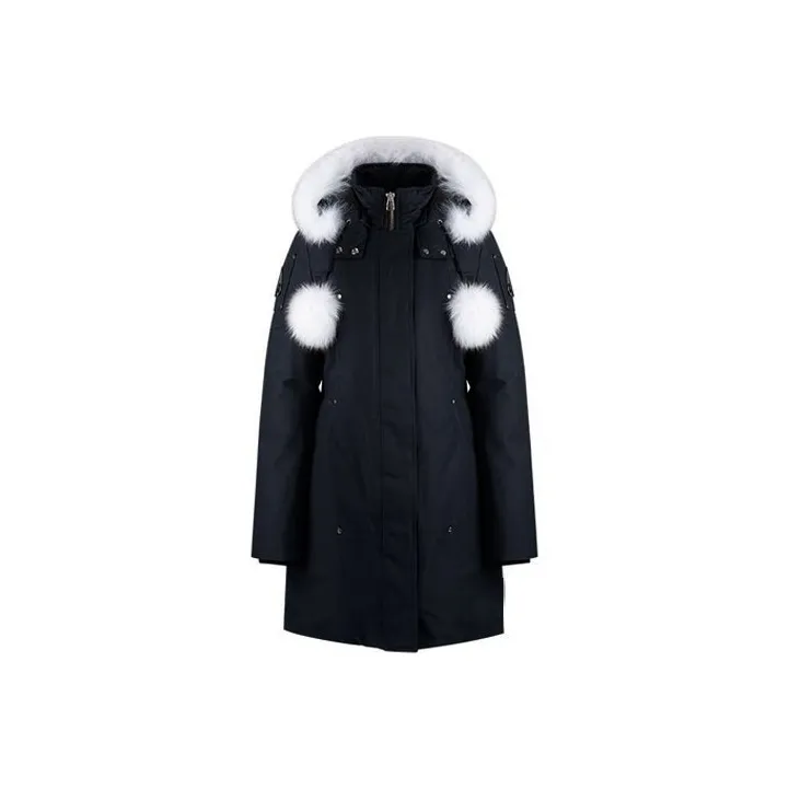 Moose Knuckles Down Jacket Winter Women's Marine Blue