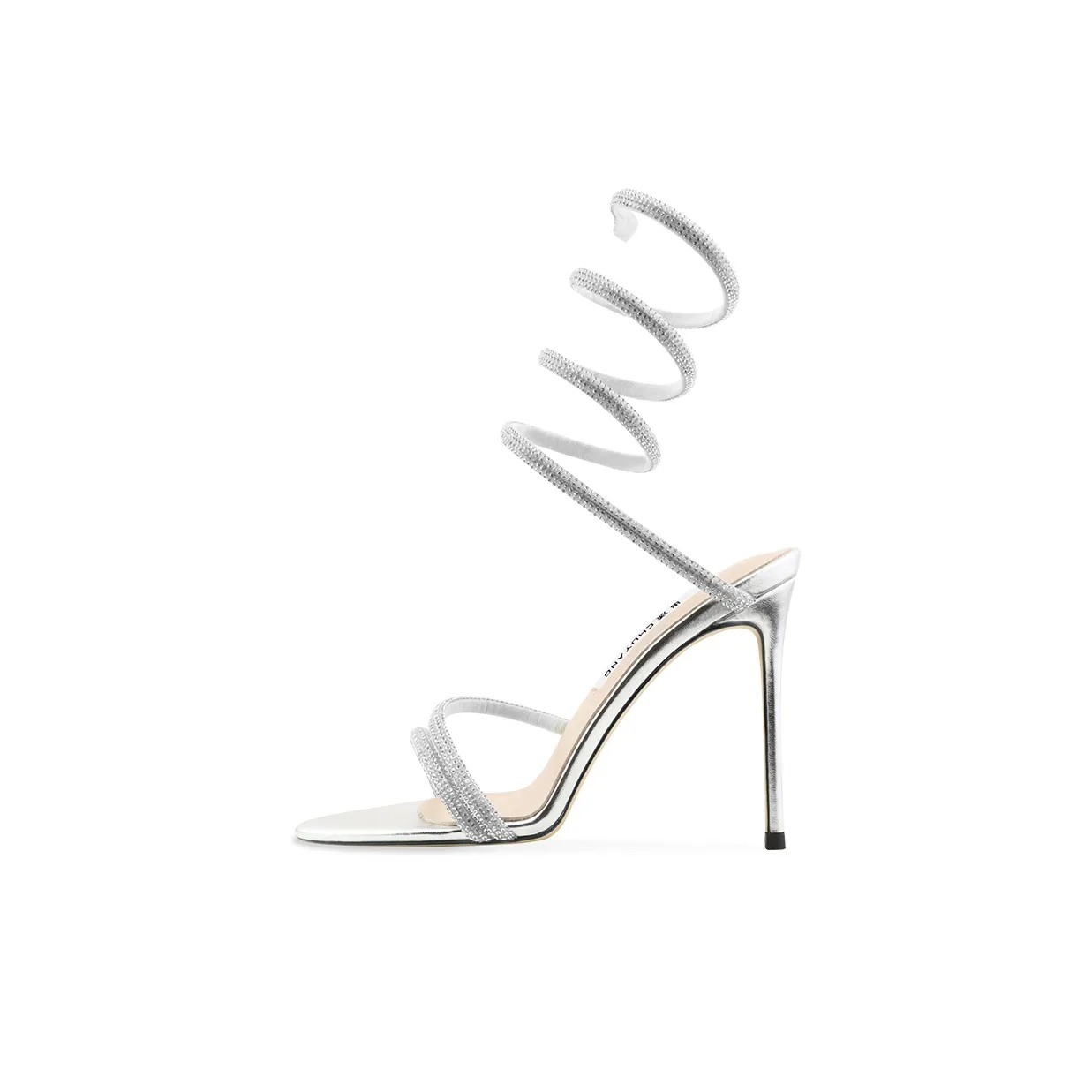 CHUYANG Римские сандалии 8 см 10 см Женские Серебряные