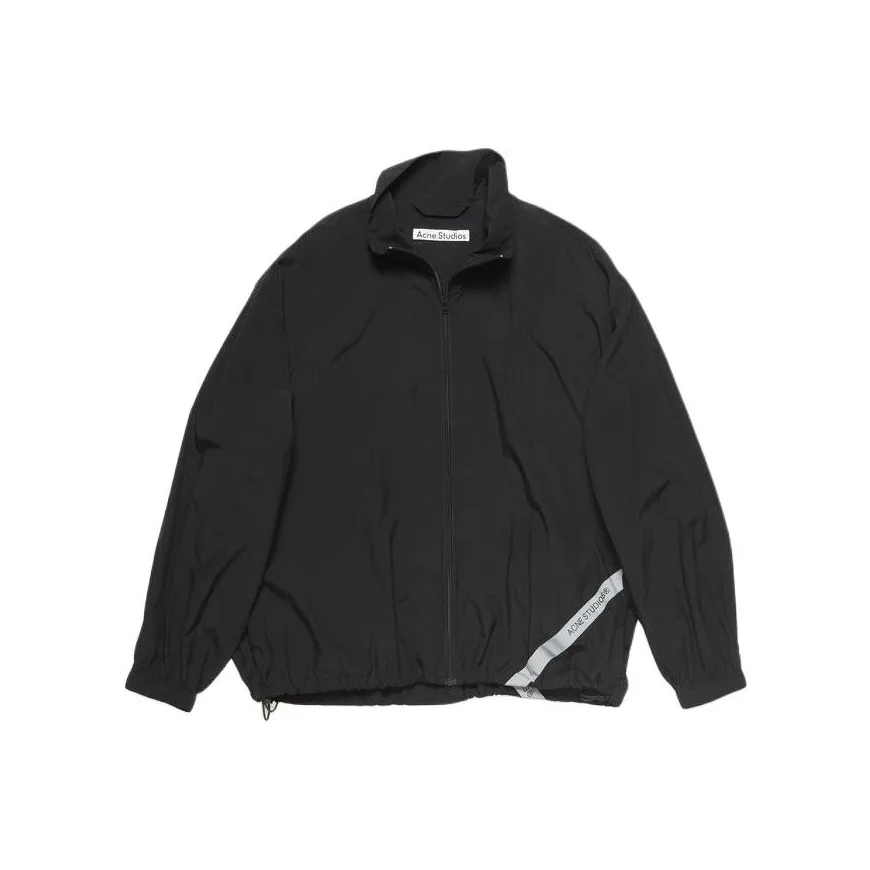 ACNE STUDIOS SS24 Куртки Пальто Унисекс Черный