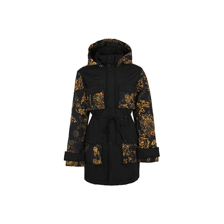 VERSACE JEANS COUTURE Down Jacket Women's Black