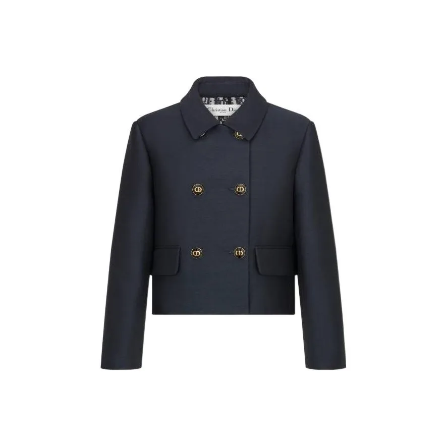 DIOR Jackets Women's Marine Blue