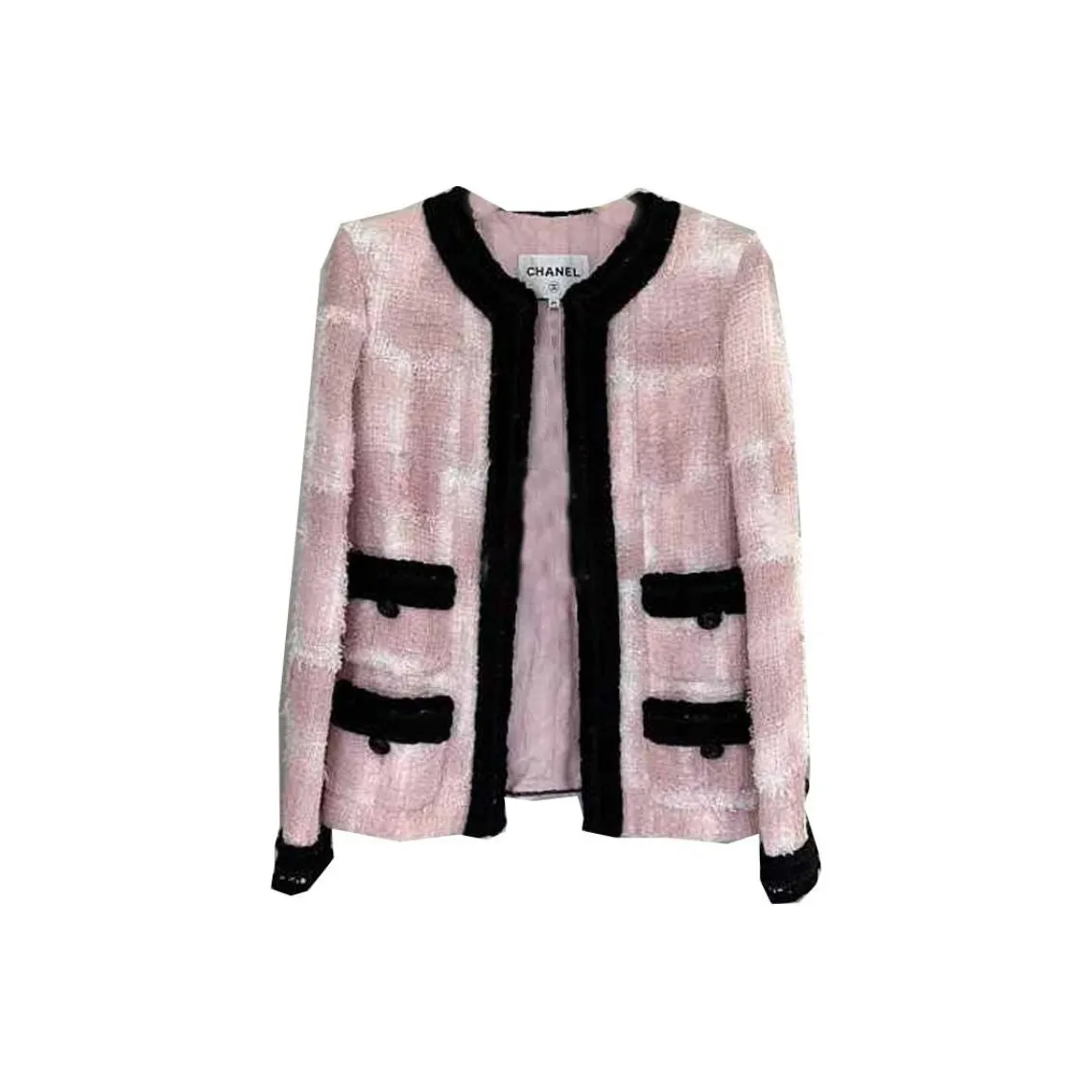 CHANEL Jackets Coats Women's Pink