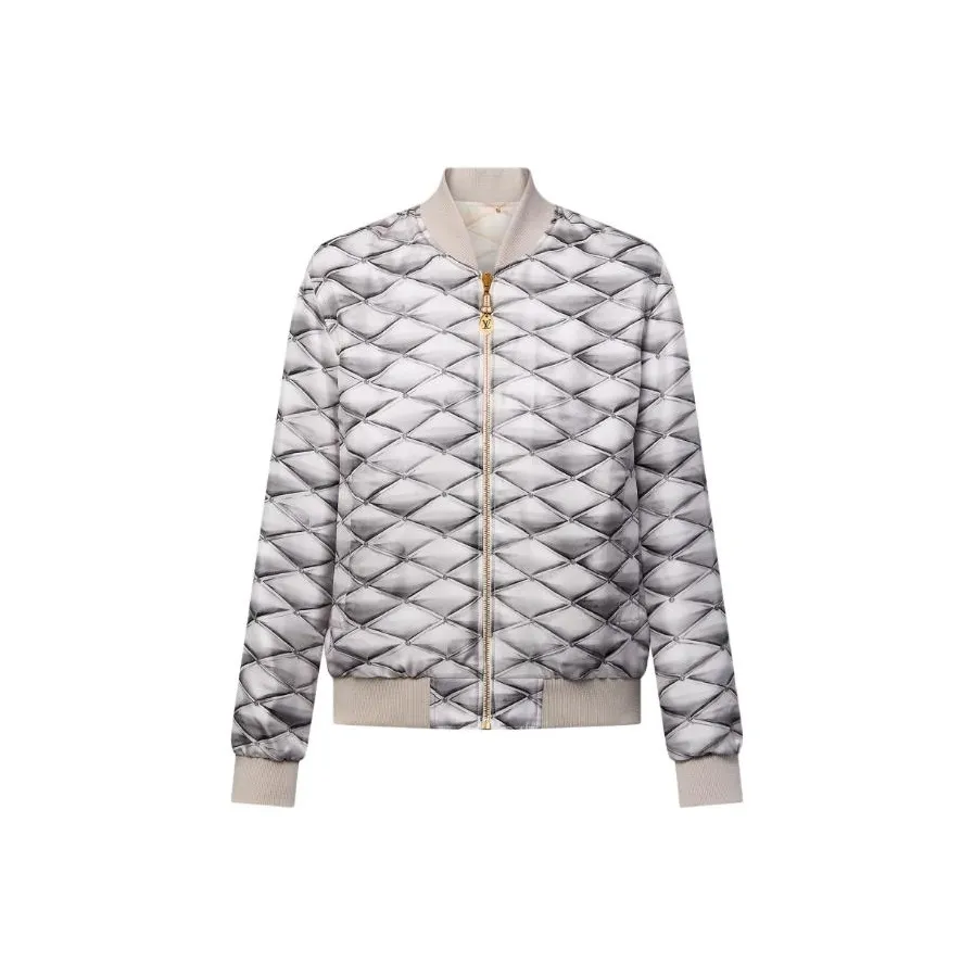 LOUIS VUITTON Reversible 3D Malletage Bomber Jacket