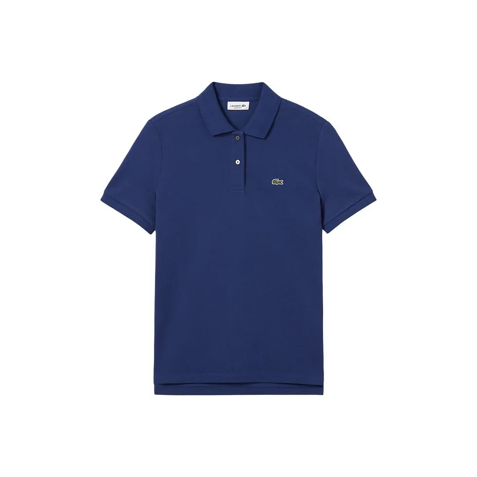 LACOSTE Polo Shirt Women's Dark Blue