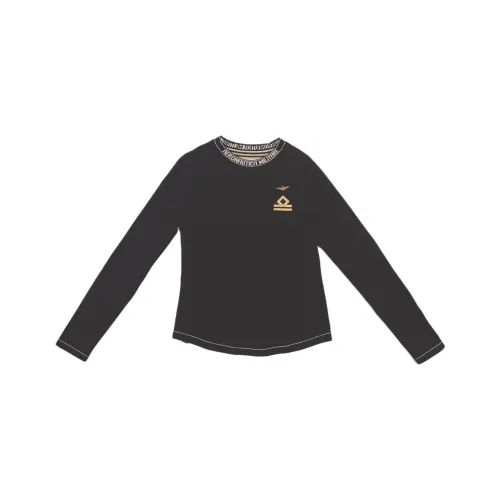 AERONAUTICA MILITARE Черные Женские Футболки