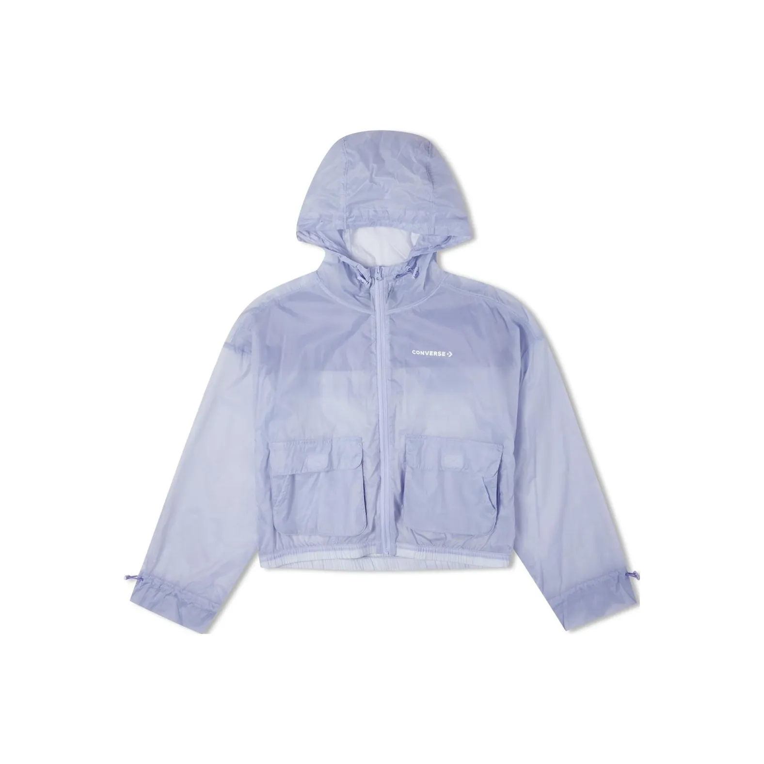 Конверс Прозрачный фиолетовый Женские Куртки