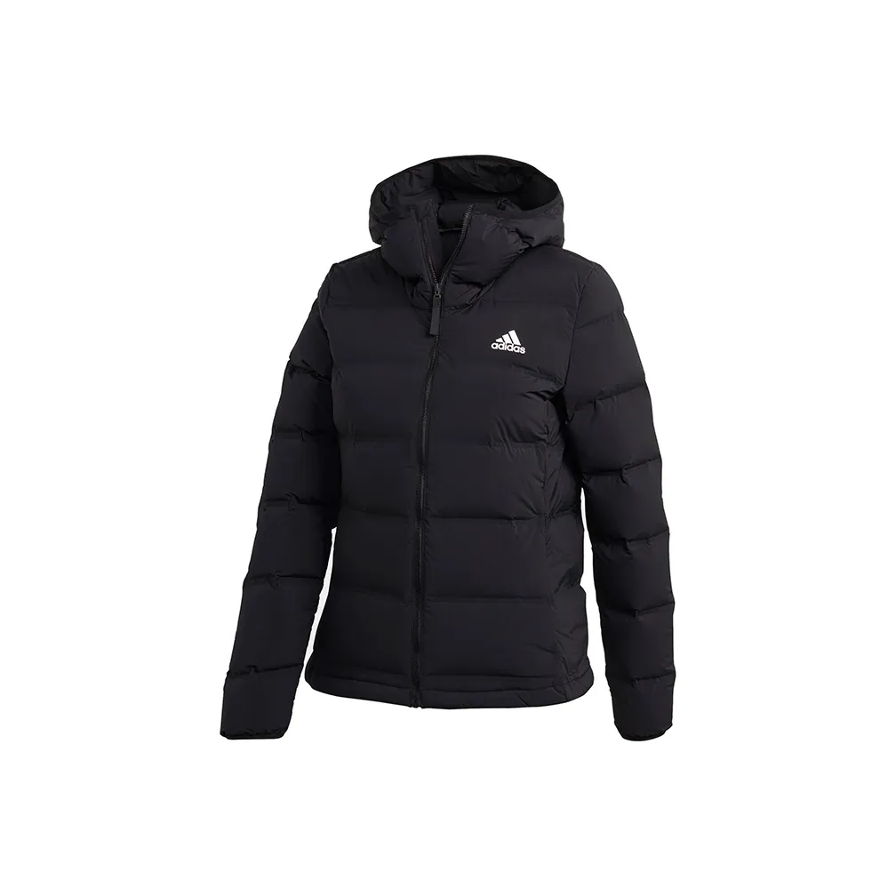 Adidas cyan Helionic Down Jackets Women's Black