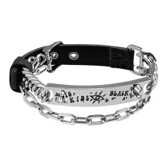 BLACKHEAD Denim Titanium Steel Bracelets Unisex