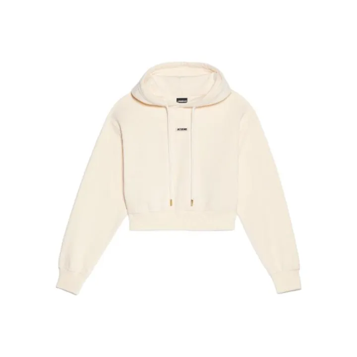 Jacquemus Толстовка Женская Светлый Бежевый Светлый Бежевый