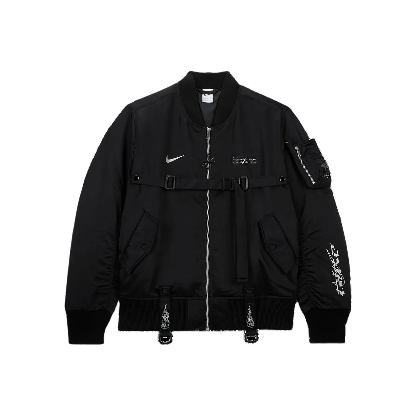 Nike X Megan Thee Stallion Bomber Jacket Black