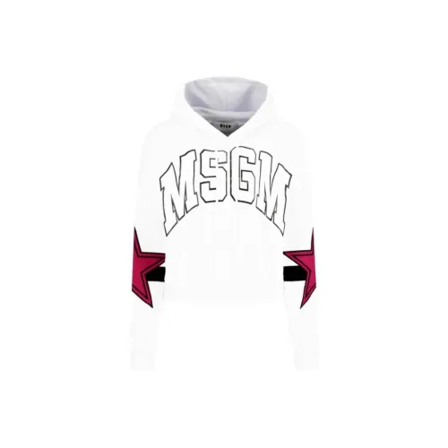 MSGM Белый Женские Свитшоты