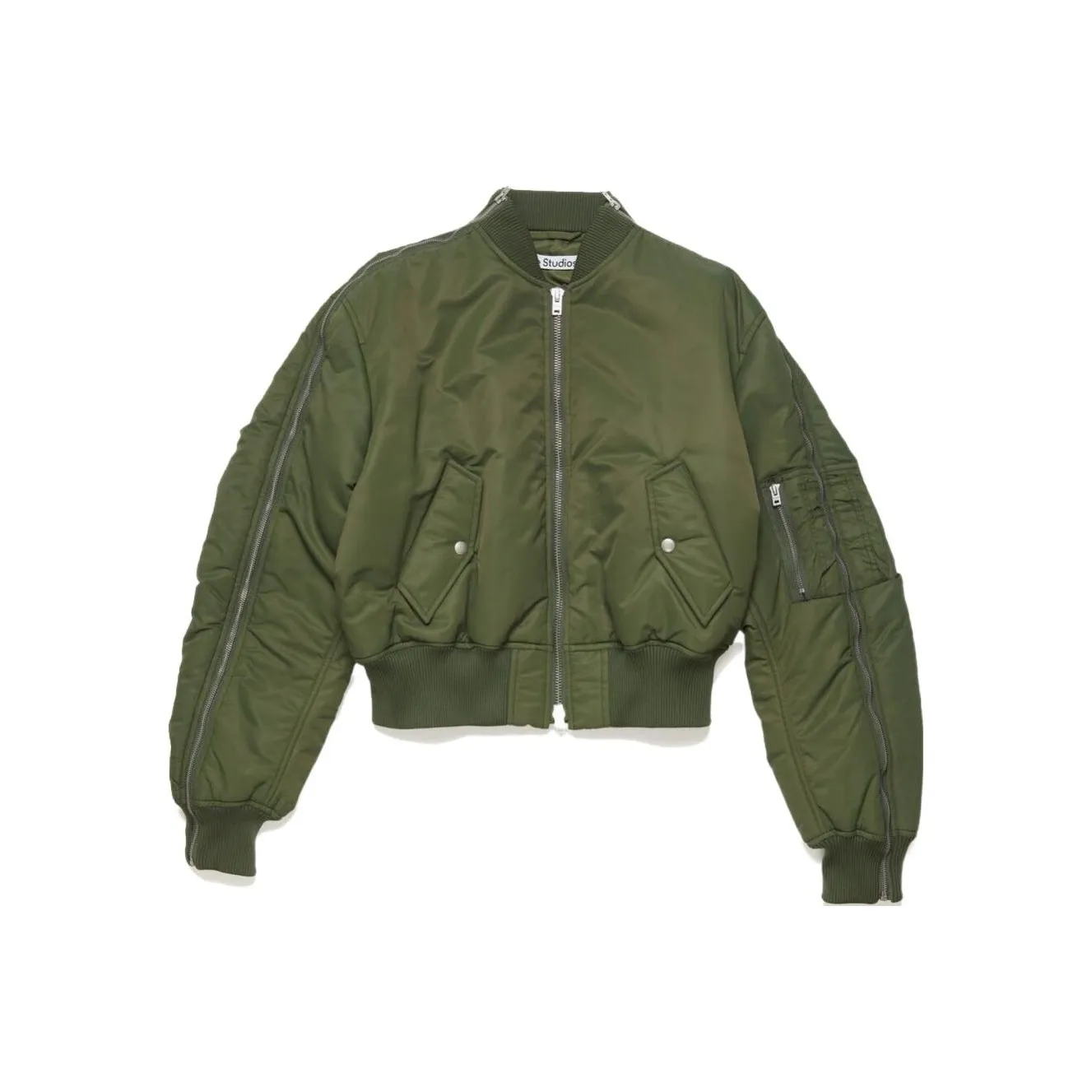 Acne Studios SS24 Jackets & Coats Women's Olive Green
