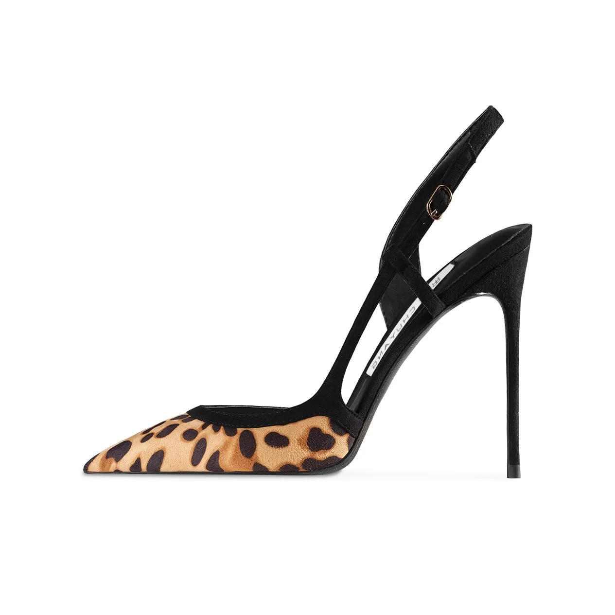 CHUYANG Узкий каблук Высокие каблуки 6 см 8 см 10 см Женские Леопардовый принт