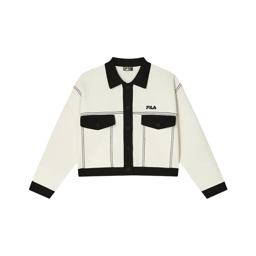 FILA Куртки Пальто Женские Jade Rabbit Белый