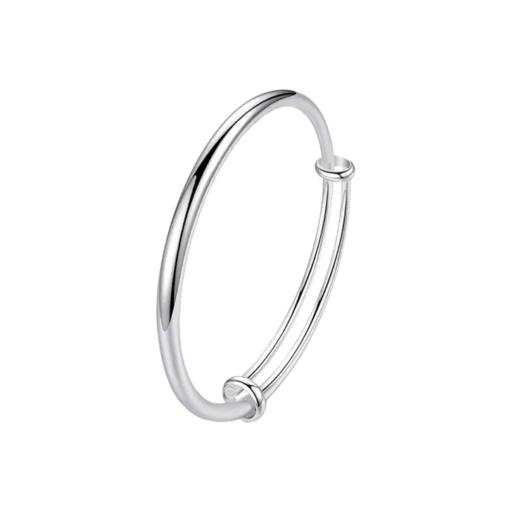 CHINA GOLD 999 Fine Silver Bangles Women's