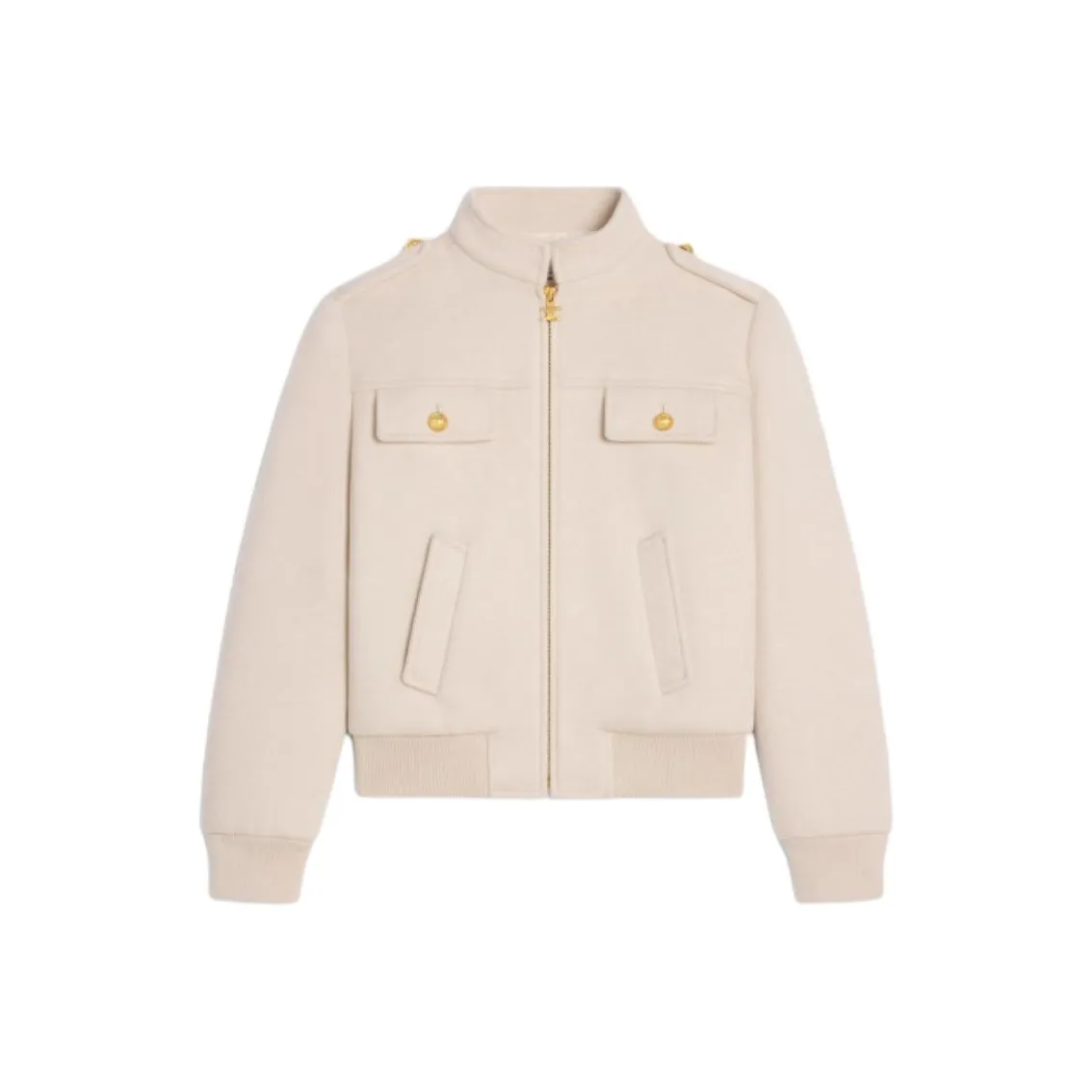 CELINE Zip Up Long Sleeved Jacket