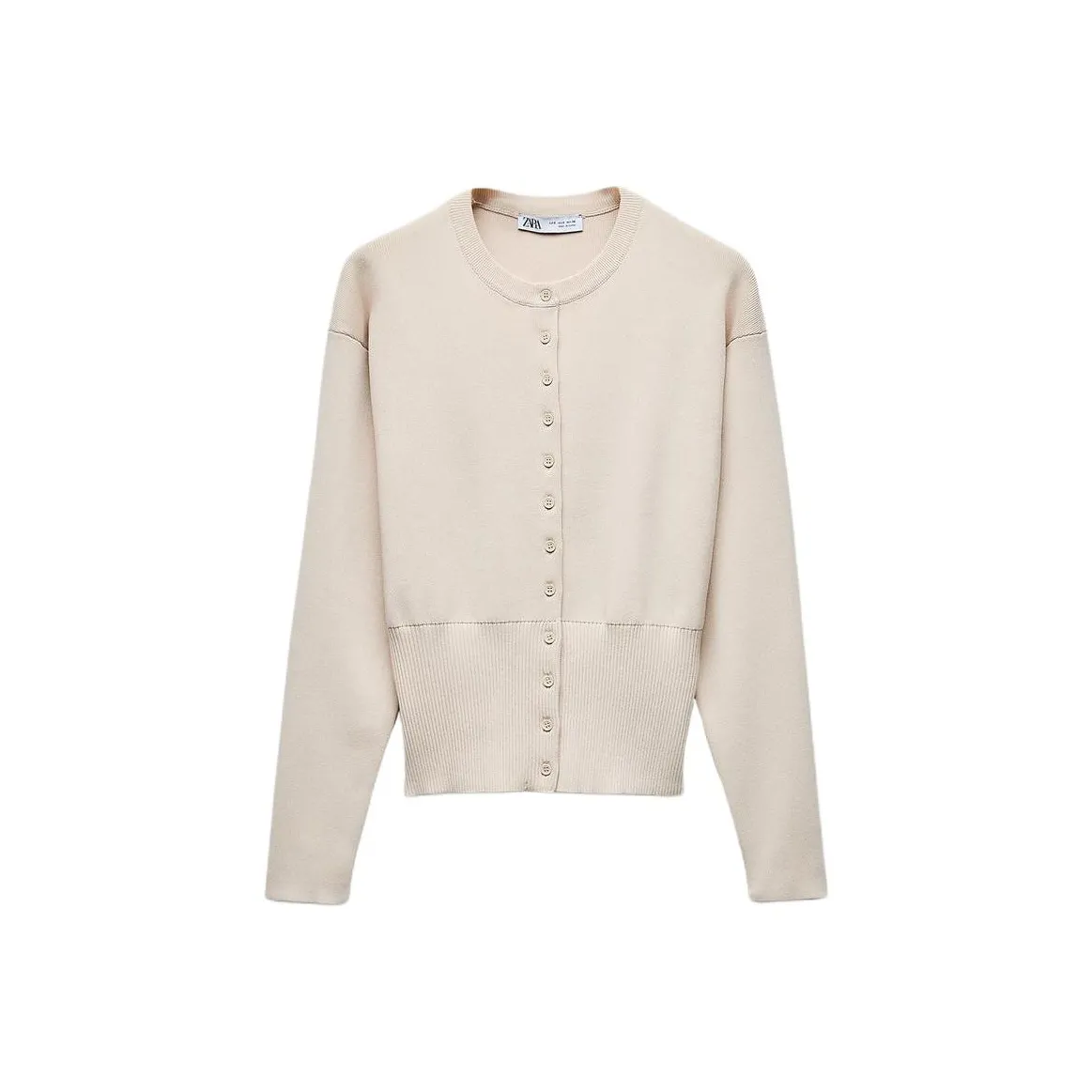 ZARA Jackets & Coats Women's Beige