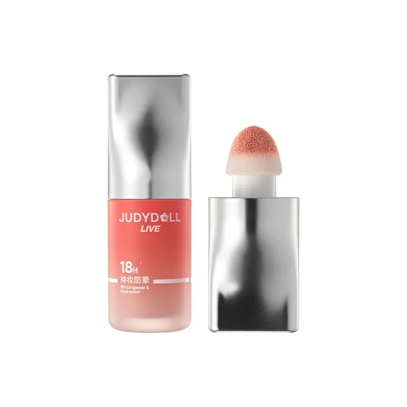 Judydoll Оранжевый Этикетка Жидкость Румяна Легко Смесь Цвет лица с Сужением и Расширением COLORS