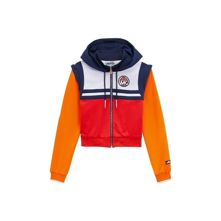 Ellesse X MICHAEL KORS Jackets Women's Red & Orange
